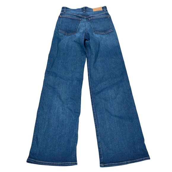 NWT Madewell Sz 26 The Perfect Vintage Wide-Leg Jean Pipestone Wash NV365 - Picture 6 of 12